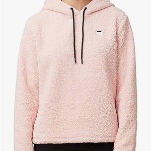 FILA Pink Josephine Teddy Bear Hoodie